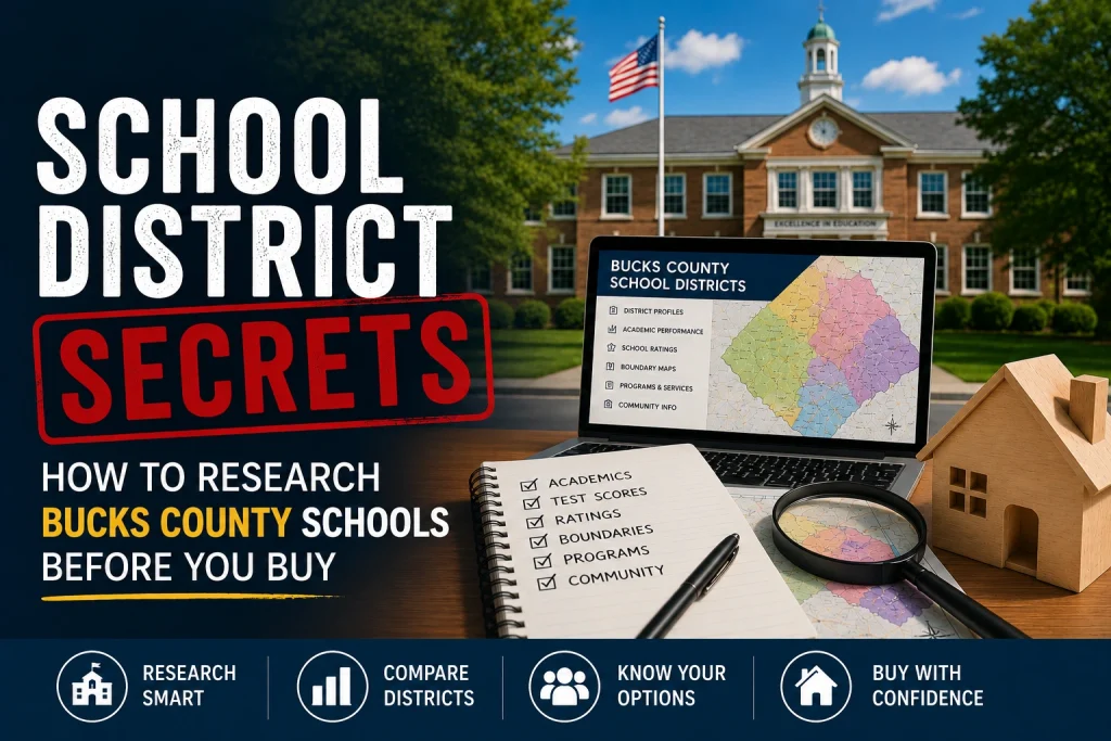 School District Secrets: How to Research Bucks County Schools Before You Buy