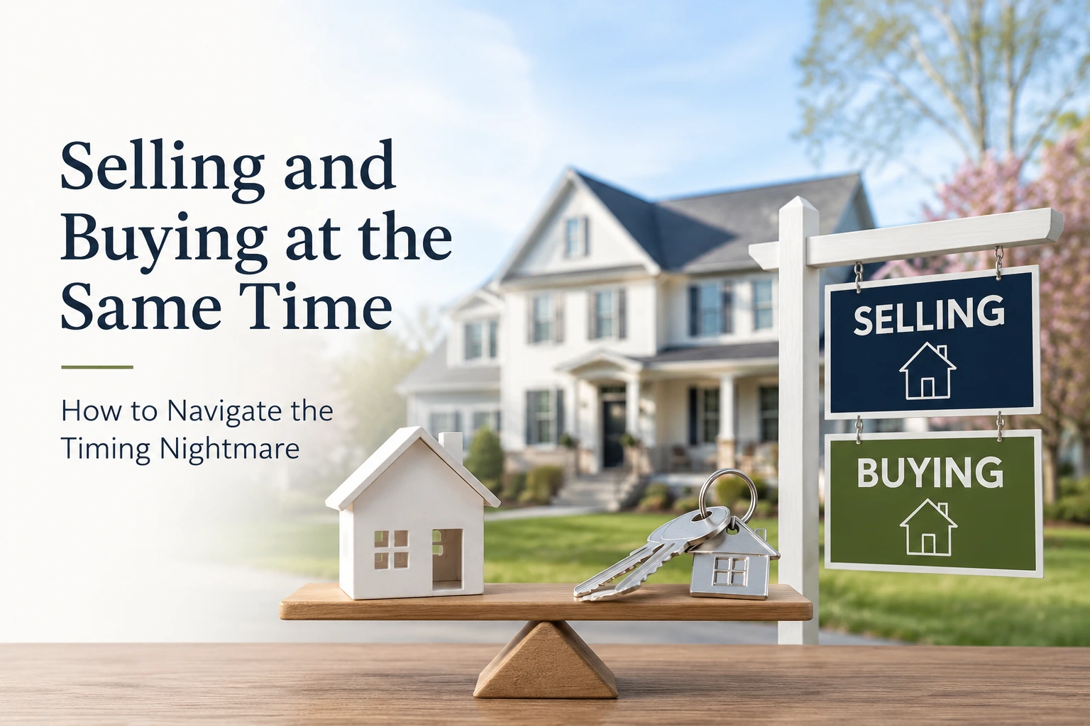 Buying and Selling a Home at the Same Time in Bucks County How to Navigate the Timing Nightmare