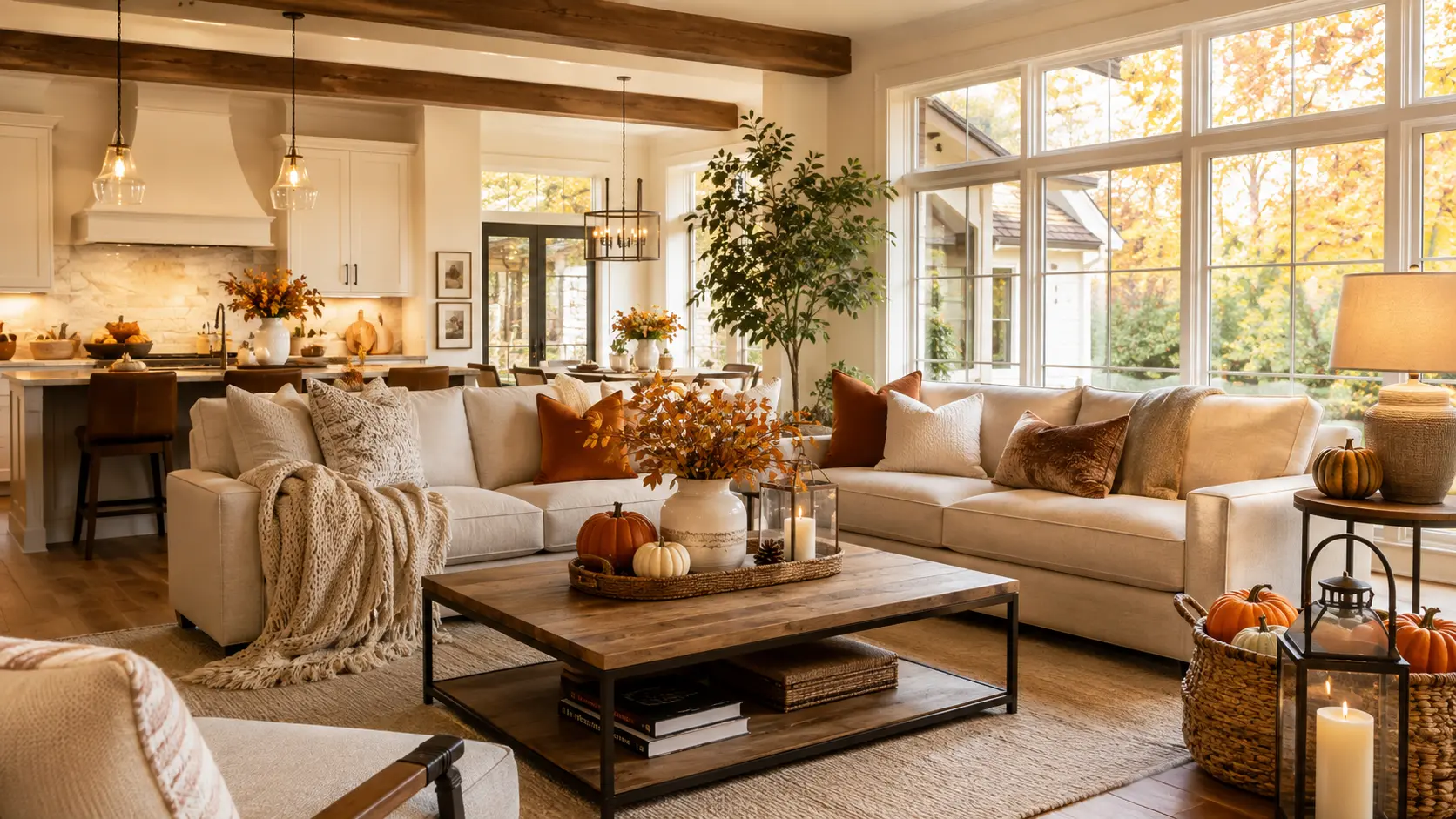 Fall Staging That Sells Make Buyers Feel at Home